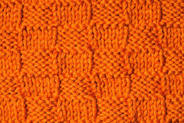 Full frame shot of orange pattern