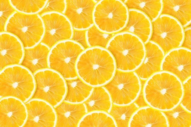 full frame shot of orange slice