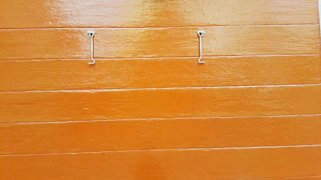 Full frame shot of orange wall