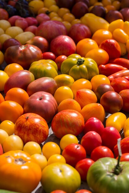 Full frame shot of oranges at market stall