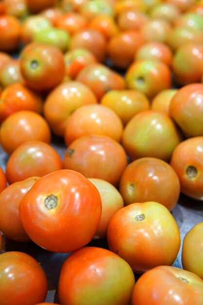 Full frame shot of oranges at market stall