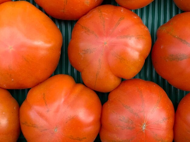 Full frame shot of oranges at market stall