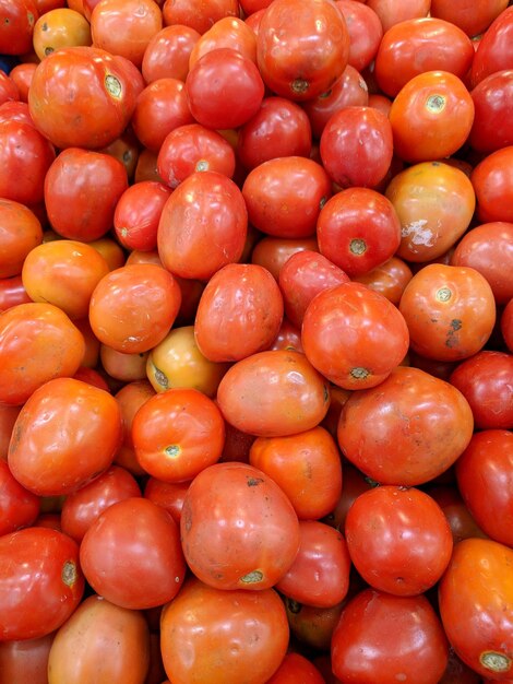 Full frame shot of oranges at market stall