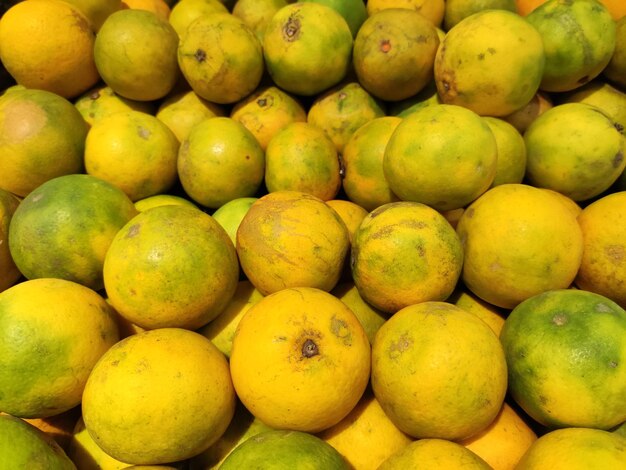 Full frame shot of oranges