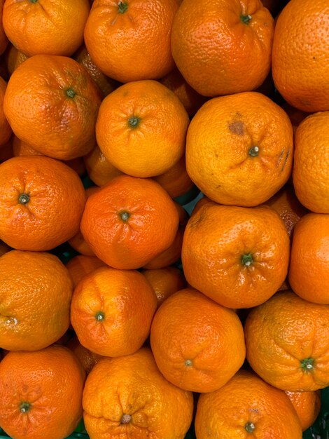 Full frame shot of oranges