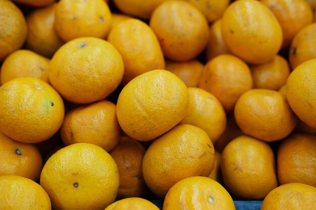 Full frame shot of oranges