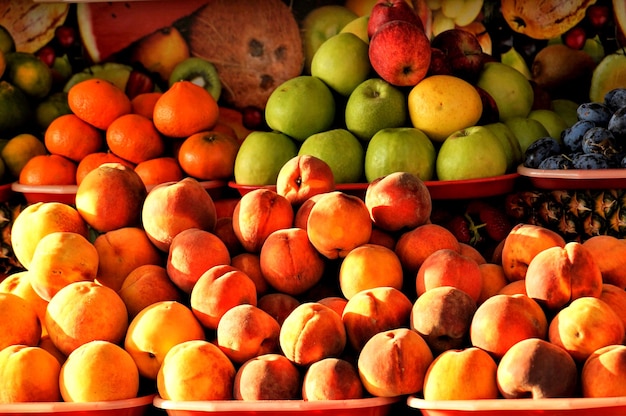 Full frame shot of oranges