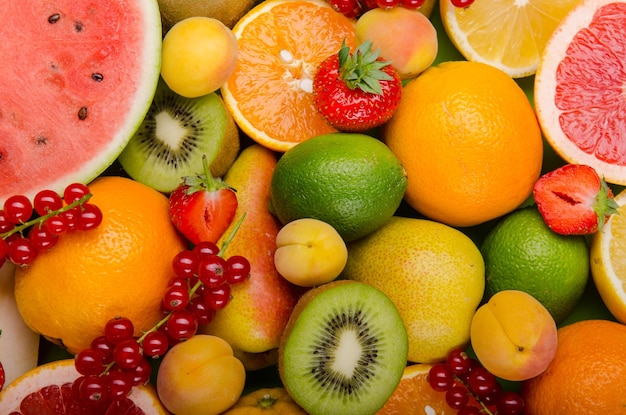 Full frame shot of oranges