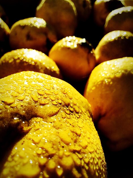 Full frame shot of oranges