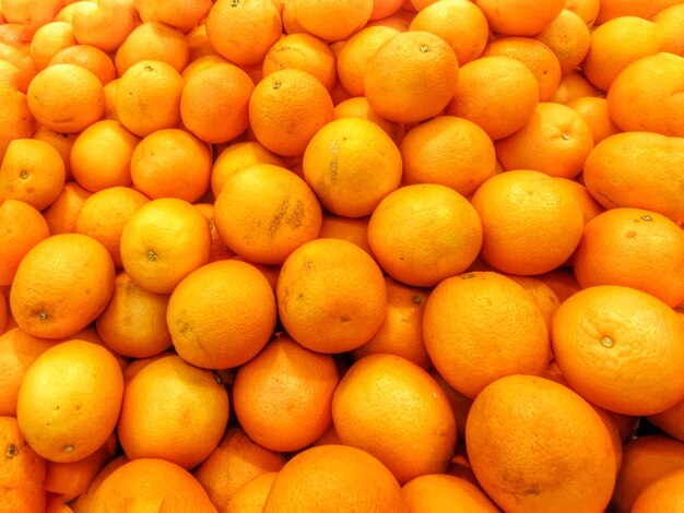 Full frame shot of oranges