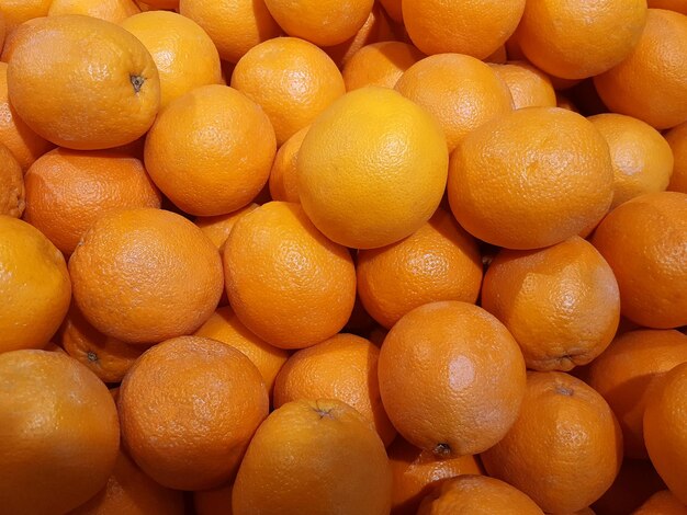 Full frame shot of oranges