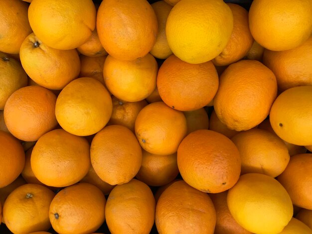 Full frame shot of oranges