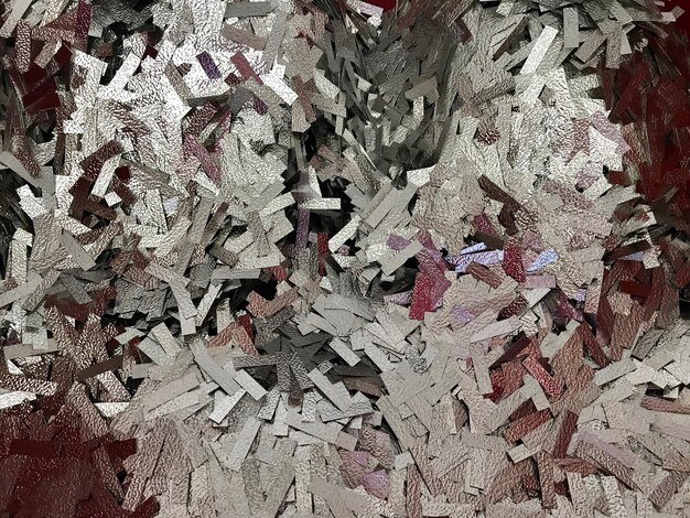 Photo full frame shot of paper scraps