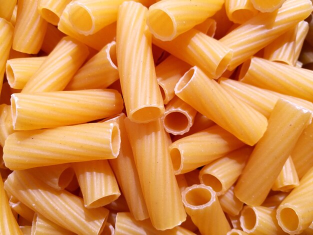 Foto fotografia completa della pasta