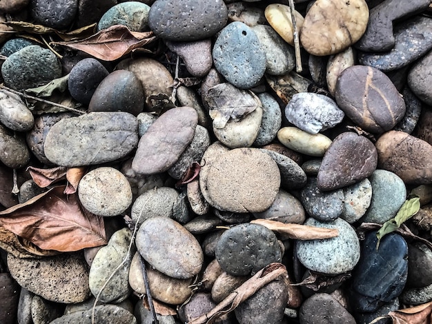 Photo full frame shot of pebbles