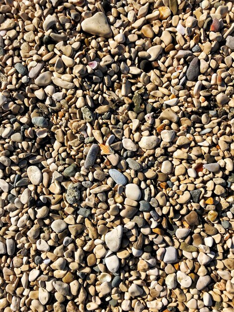 Photo full frame shot of pebbles