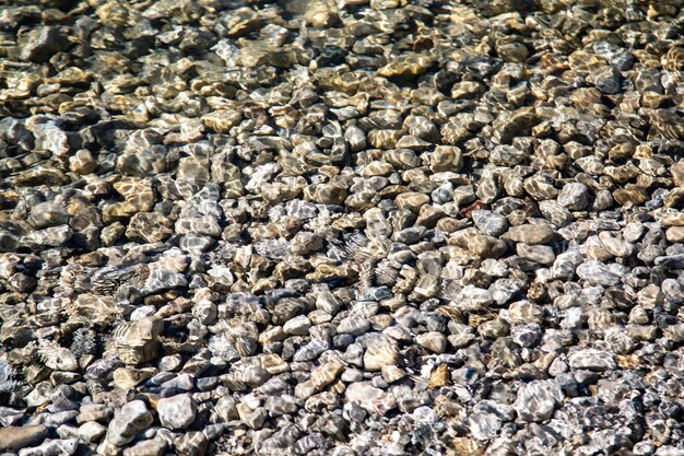 Full frame shot of pebbles