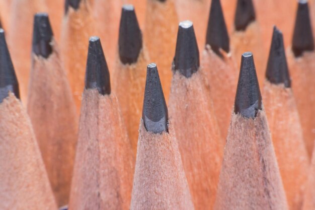 Photo full frame shot of pencils