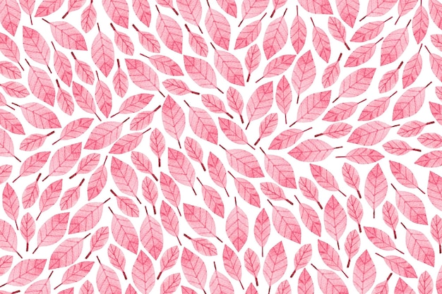 full frame shot of pink leaf painting on wall