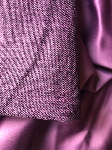 Full frame shot of purple fabric