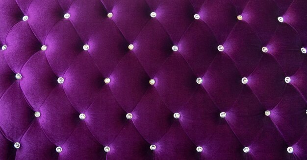 Full frame shot of purple sofa