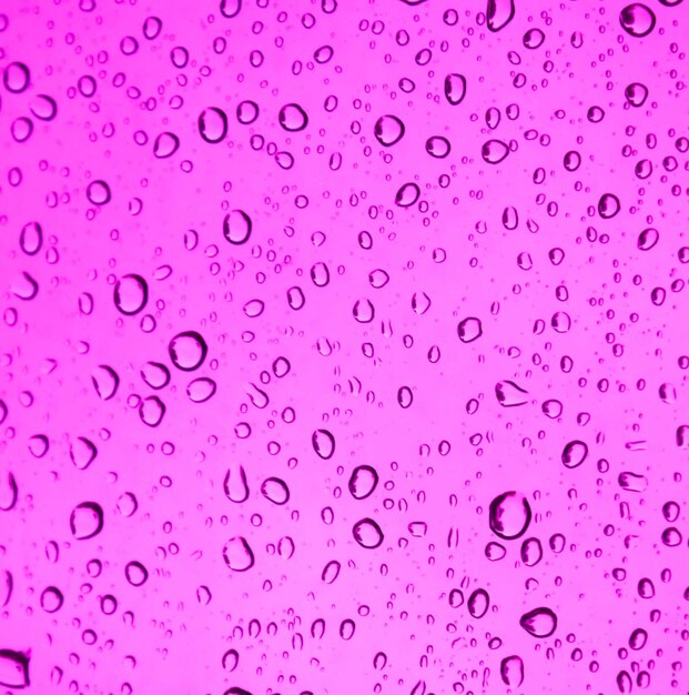 Photo full frame shot of raindrops on window