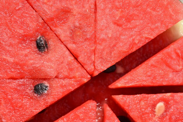 Photo full frame shot of red berries on wall