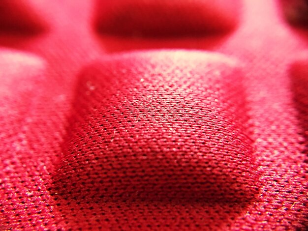 Full frame shot of red fabric