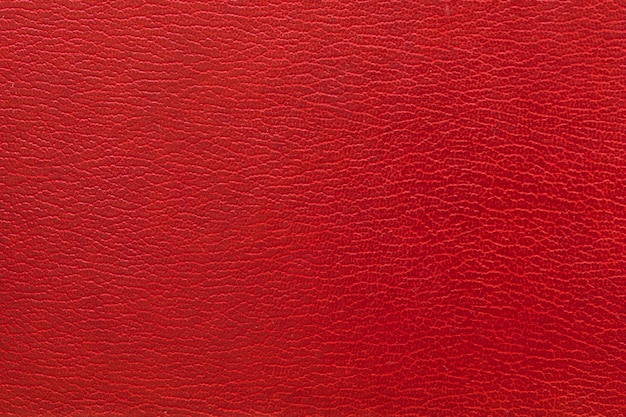 Full frame shot of red leather background