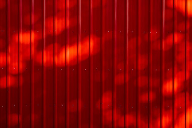 Full frame shot of red wall