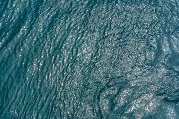 Foto scatto completo dell'ossessione delle onde marine dell'acqua ondulata