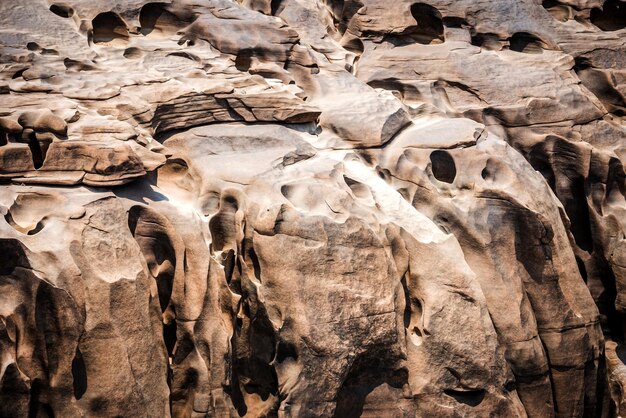 Photo full frame shot of rock formation