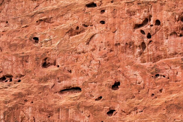 Full frame shot of rock formations