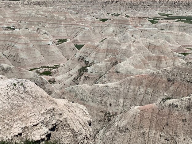 Photo full frame shot of rocks on land