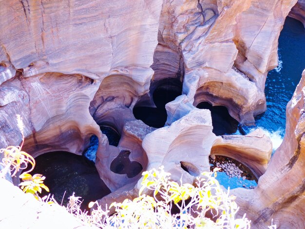 Photo full frame shot of rocks