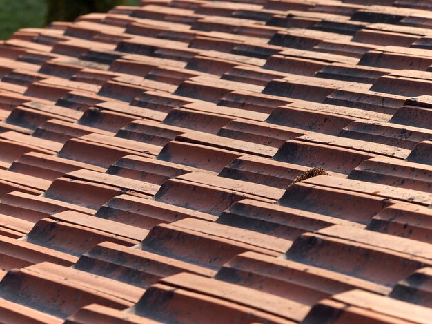 Full frame shot of roof tiles