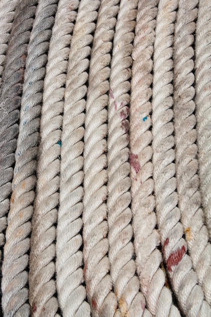 Photo full frame shot of ropes