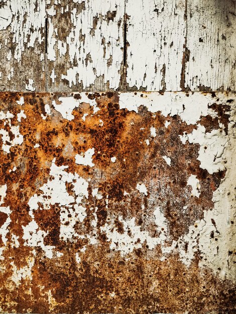 Full frame shot of rusty metal