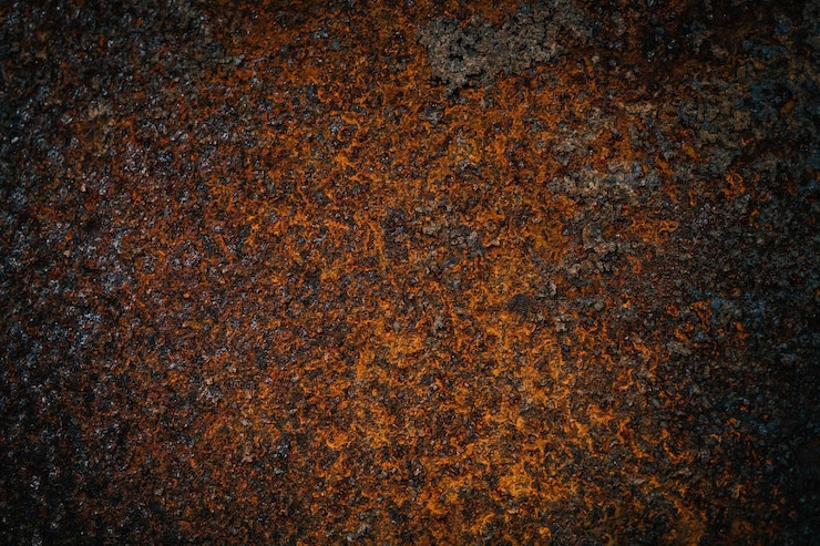 Photo full frame shot of rusty metal