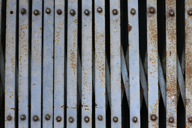 Photo full frame shot of rusty metal