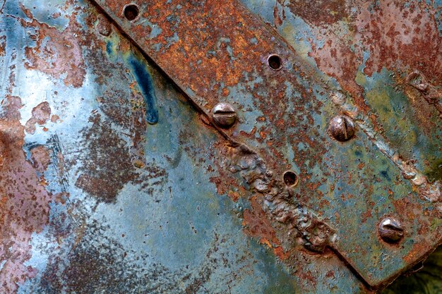 Full frame shot of rusty metal