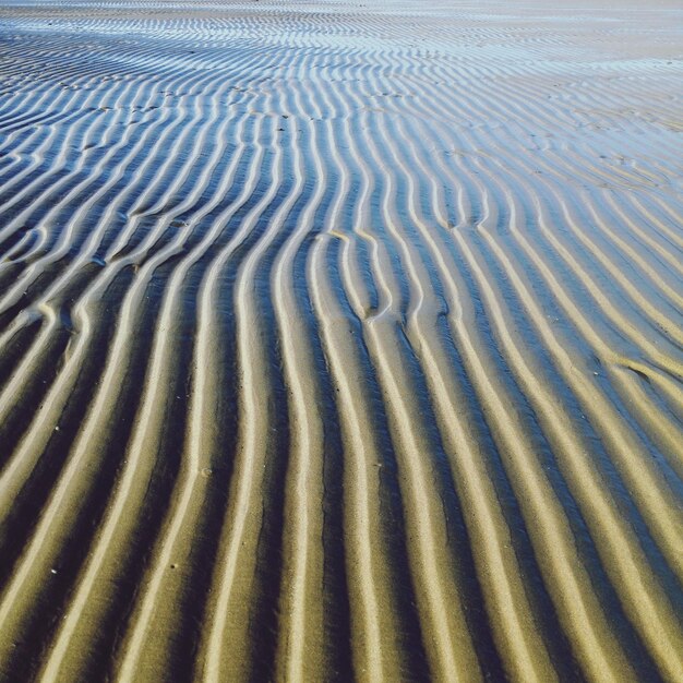 Photo full frame shot of sandy beach