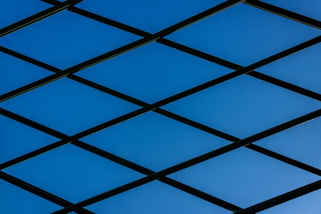 Full frame shot of sky seen through window