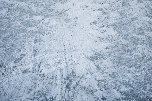 Foto immagine completa di ghiaccio coperto di neve