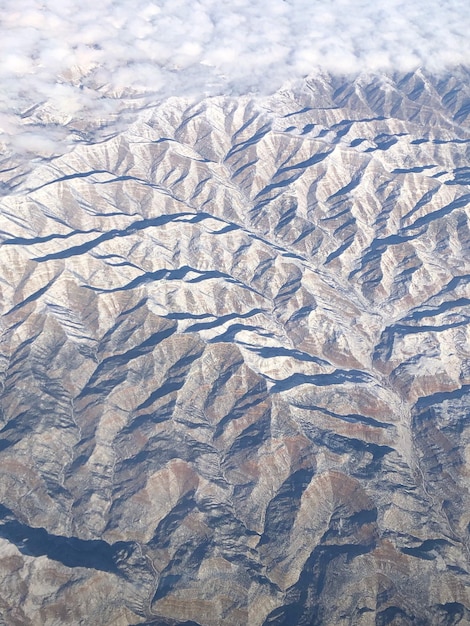 Full frame shot of snow covered landscape