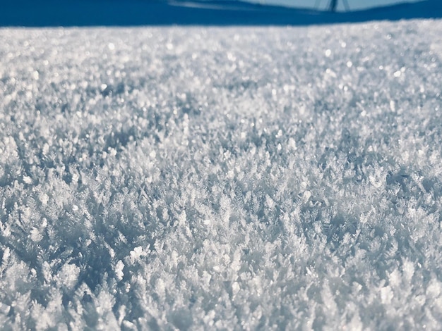 Full frame shot of snow covered landscape