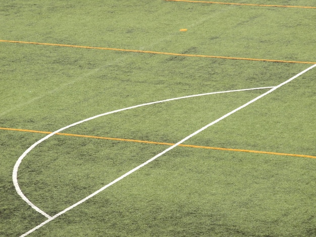 Photo full frame shot of soccer field