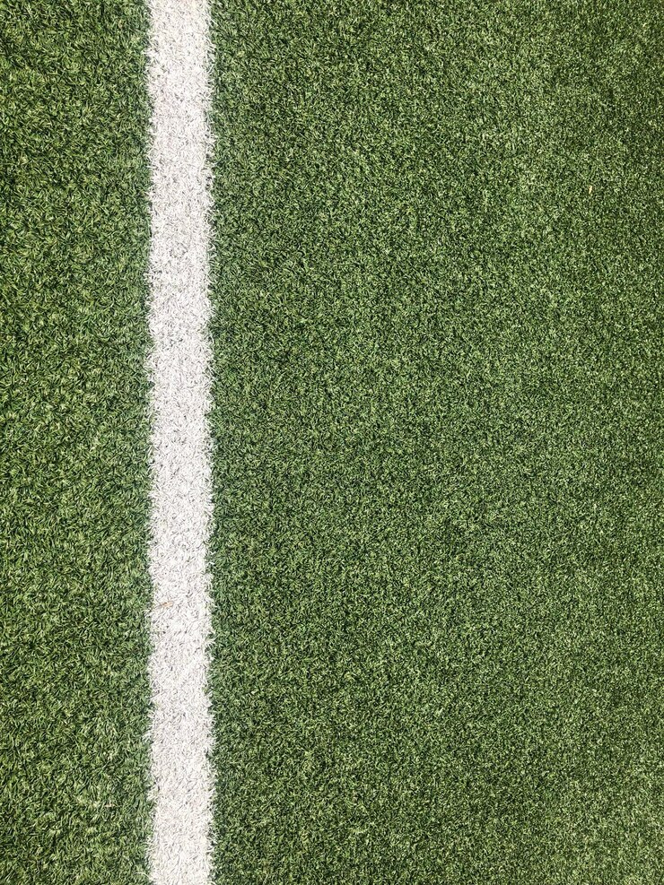 Photo full frame shot of soccer field