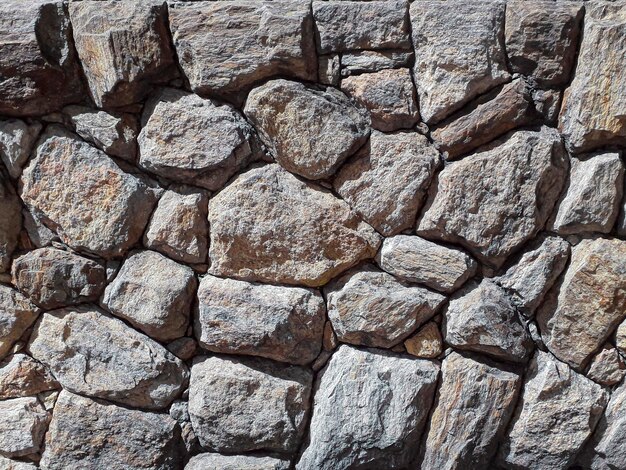 Full frame shot of stone wall