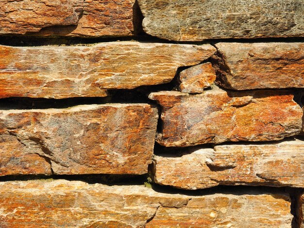 Full frame shot of stone wall